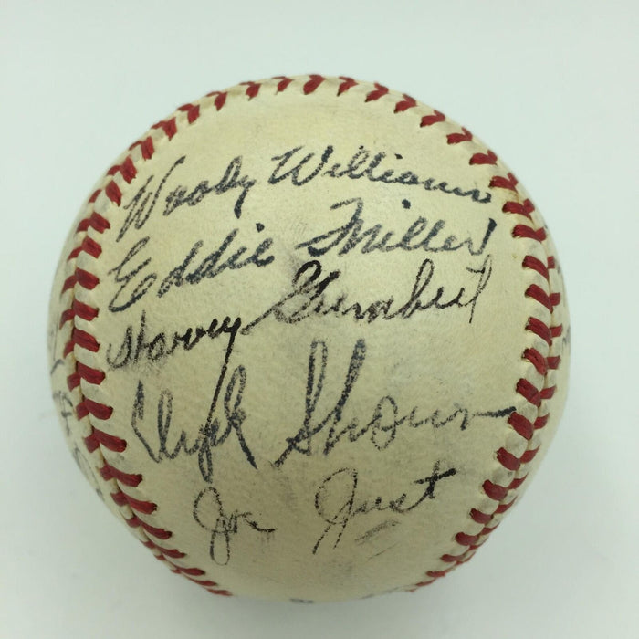 Beautiful 1944 Cincinnati Reds Team Signed National League Baseball With JSA COA