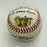 Bill Mazeroski Signed Heavily Inscribed Career STAT Baseball Reggie Jackson COA