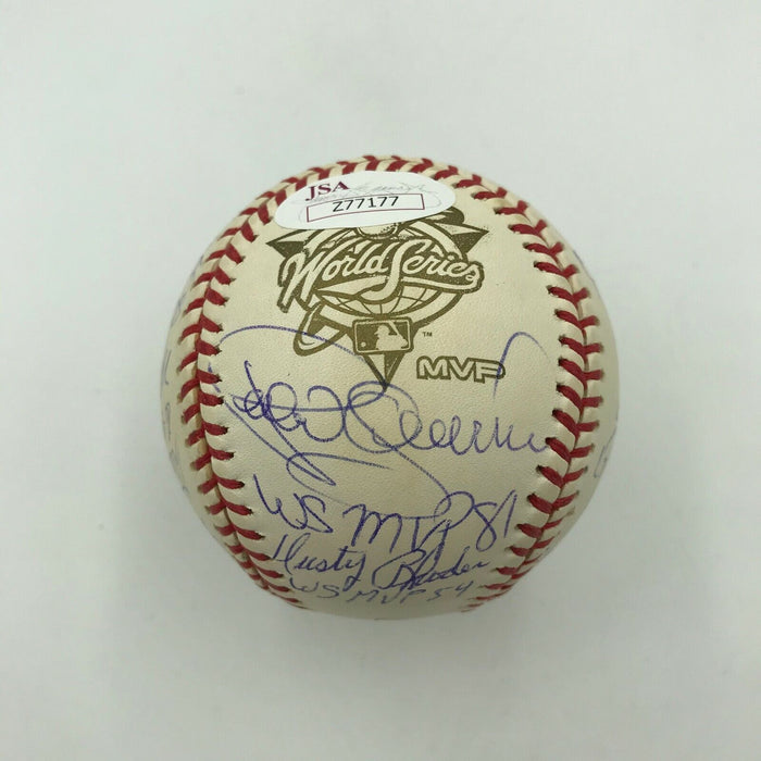 RARE World Series MVP's Multi Signed Baseball Bob Gibson 16 Sigs With JSA COA
