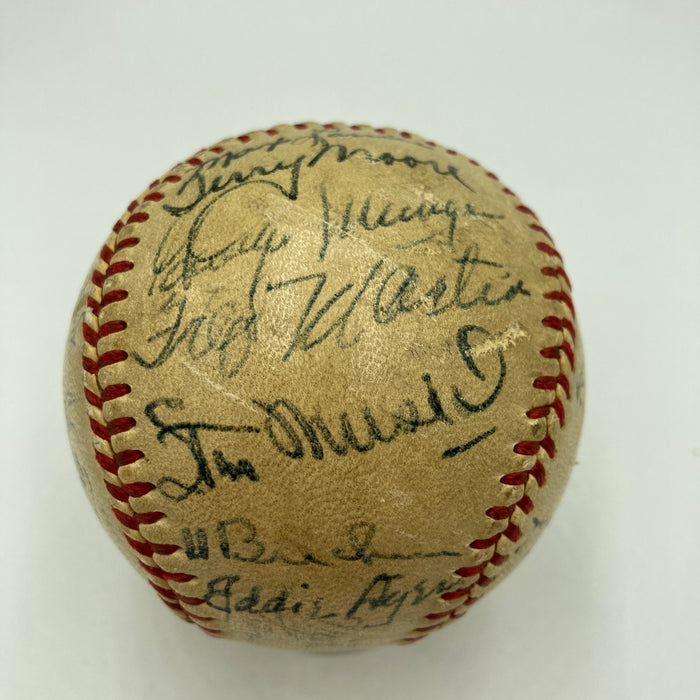 1949 St. Louis Cardinals Team Signed National League Baseball Stan Musial JSA