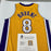 Kobe Bryant Signed 1999 Finals Los Angeles Lakers Pro Cut Jersey Beckett & PSA