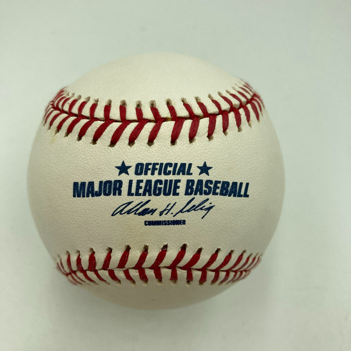 Ralph Kiner #4 Retirement 9-19-1987 Signed Baseball Steiner Hologram