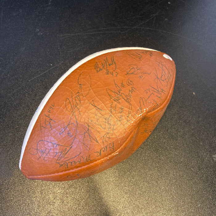 1988 Green Bay Packers Team Signed Wilson NFL Game Football JSA COA