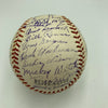 Whitey Ford 1950 Kansas City Blues Rookie Minor League Team Signed Baseball JSA