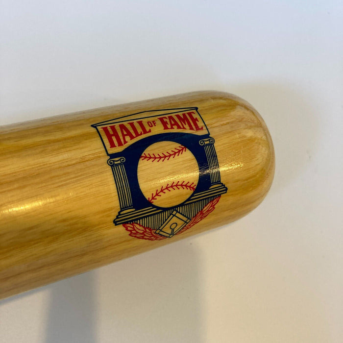 Joe Dimaggio Signed Hall Of Fame Cooperstown Baseball Bat Beckett COA