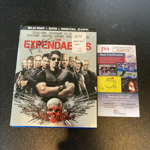 Randy Couture Signed Autographed The Expendables DVD With JSA COA