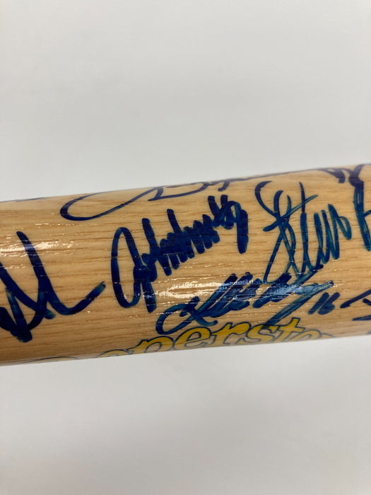 Beautiful St. Louis Cardinals Legends Signed Baseball Bat 88 Sigs! Beckett COA