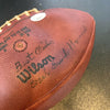 Coach Frank Howard Single Signed 1960's Wilson Football Clemson Tigers JSA COA