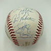 2009 New York Yankees Team Signed World Series Baseball Derek Jeter JSA COA