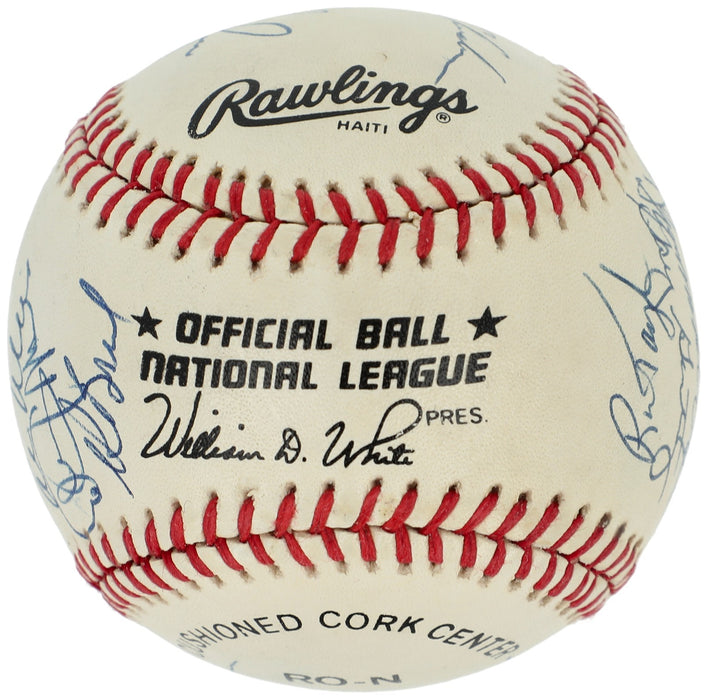1969 New York Mets WS Champs Team Signed Baseball Tom Seaver Nolan Ryan Beckett
