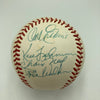1957 Brooklyn Dodgers Final Season Team Signed Baseball Sandy Koufax JSA COA