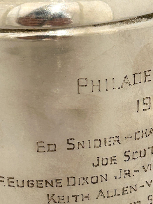 1973-74 Philadelphia Flyers Stanley Cup Trophy Presented To Bobby "Chief" Taylor