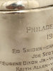 1973-74 Philadelphia Flyers Stanley Cup Trophy Presented To Bobby "Chief" Taylor