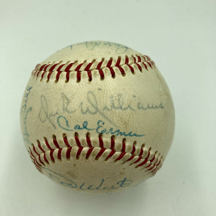 1968 All Star Game Team Signed Baseball With Carl Yastrzemski JSA COA