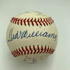 Mickey Mantle Ted Williams Mays Aaron 500 Home Run Club Signed Baseball PSA DNA