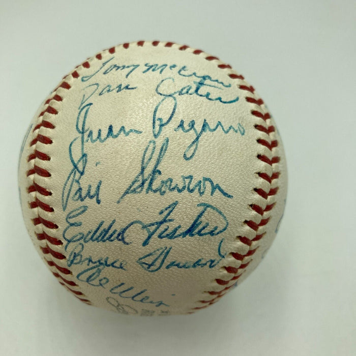 Beautiful 1965 Chicago White Sox Team Signed Baseball JSA COA