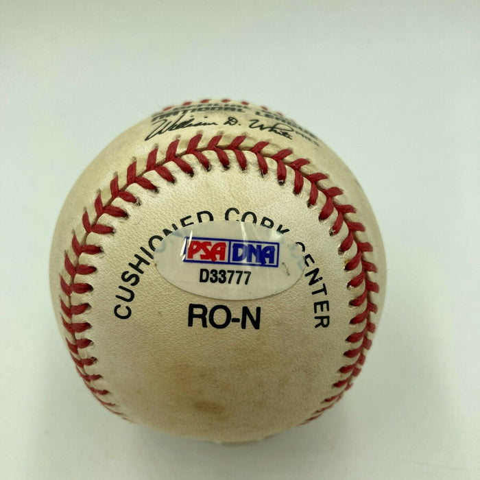 Sandy Koufax Signed Official National League Baseball PSA DNA Sticker