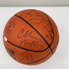1994-1995 Phoenix Suns Team Signed Game Basketball Charles Barkley JSA COA