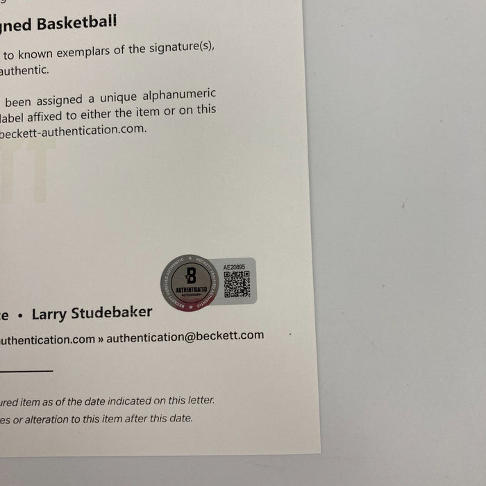 Michael Jordan 1990-91 Chicago Bulls NBA Champs Team Signed Basketball PSA DNA