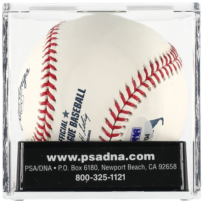 Beautiful Willie Mays PSA DNA Graded Gem Mint 10 Signed Major League Baseball
