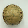 1927 New York Yankees WS Champs Team Signed Baseball Babe Ruth & Lou Gehrig PSA