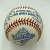 1995 Atlanta Braves World Series Champs Team Signed W.S. Baseball Beckett COA