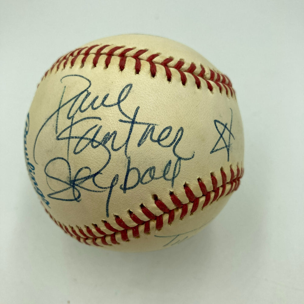 Jefferson Starship Band Multi Signed Baseball With JSA COA