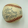 Jefferson Starship Band Multi Signed Baseball With JSA COA