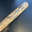 Willie Mays New York Giants Legends Signed Baseball Bat 24 Sigs With JSA COA