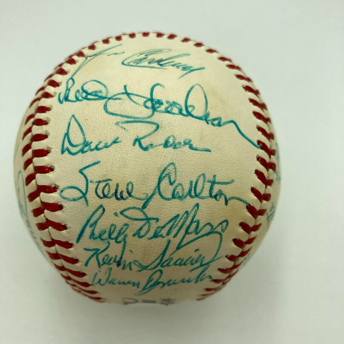 1979 Philadelphia Phillies Team Signed Baseball Mike Schmidt Pete Rose JSA COA