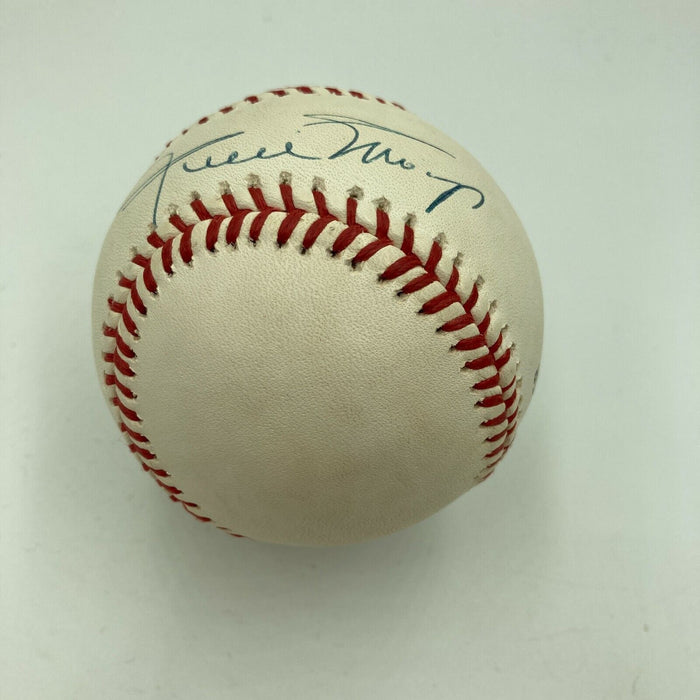 Willie Mays Signed Autographed Official National League Baseball With JSA COA