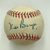 Beautiful Ken Boyer Single Signed Baseball PSA DNA Graded 9 MINT