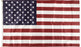 Tiger Woods Signed United States Flag From US Open Championship Game Beckett COA
