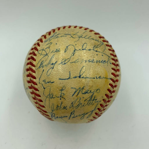 1950 Philadelphia Phillies Whiz Kids NL Champions Team Signed Baseball JSA COA