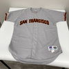 Willie Mays "Hall Of Fame 1979" Signed San Francisco Giants Russell Jersey JSA