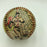 1967 Cardinals World Series George Sosnak Hand Painted Folk Art Baseball 1/1