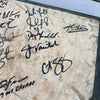 2007 Boston Red Sox World Series Champs Team Signed Game Used Home Plate JSA COA