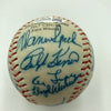 Warren Giles George Kelly Stan Coveleski HOF Multi Signed Baseball 18 Sigs JSA