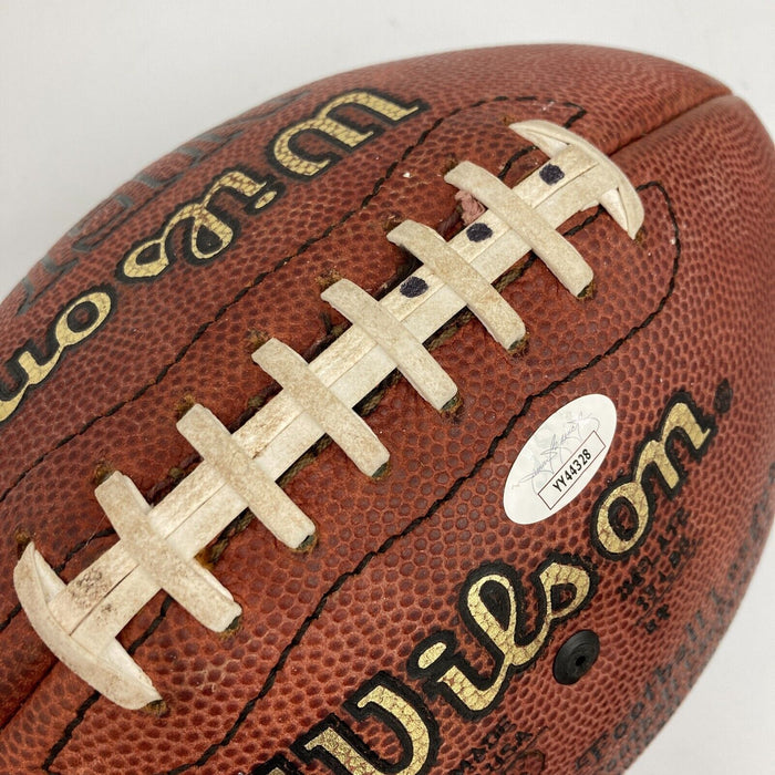 Bart Starr Signed Wilson NFL Game Football JSA COA