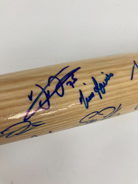 2005 Chicago White Sox World Series Champs Team Signed Baseball Bat JSA COA
