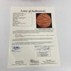 1991-92 LSU Team Signed Final Four Game Used Basketball Shaquille O'Neal JSA