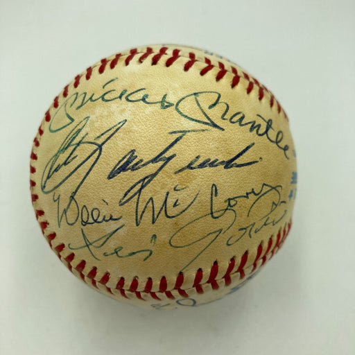Mickey Mantle Ted Williams Hall Of Fame Multi Signed Baseball 23 Sigs JSA COA