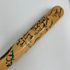 Chicago Cubs Hall Of Fame Legends Signed Baseball Bat 24 Sigs Ernie Banks JSA