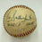 1951 World Series Signed Game Used Baseball MEARS COA Mickey Mantle Mays Rookie