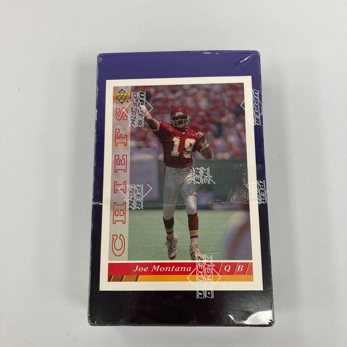1993 Upper Deck Football Factory Sealed Retail Wax Box 36 Packs