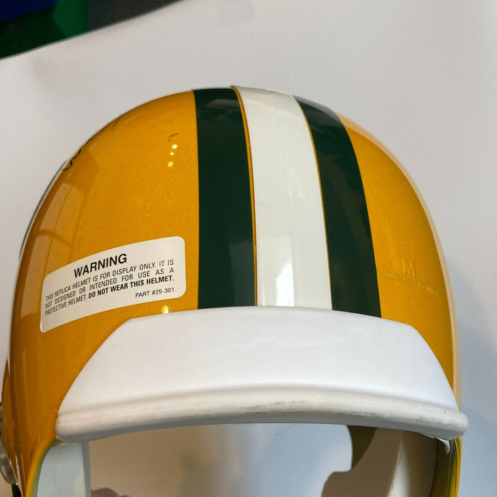 Rap legend Lil Wayne Signed Green Bay Packers Full Size Helmet With JSA COA