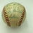 1961 New York Yankees W.S. Champs Team Signed Baseball Mickey Mantle Maris PSA