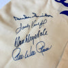 Sandy Koufax Don Drysdale Signed Jackie Robinson Brooklyn Dodgers Jersey JSA COA