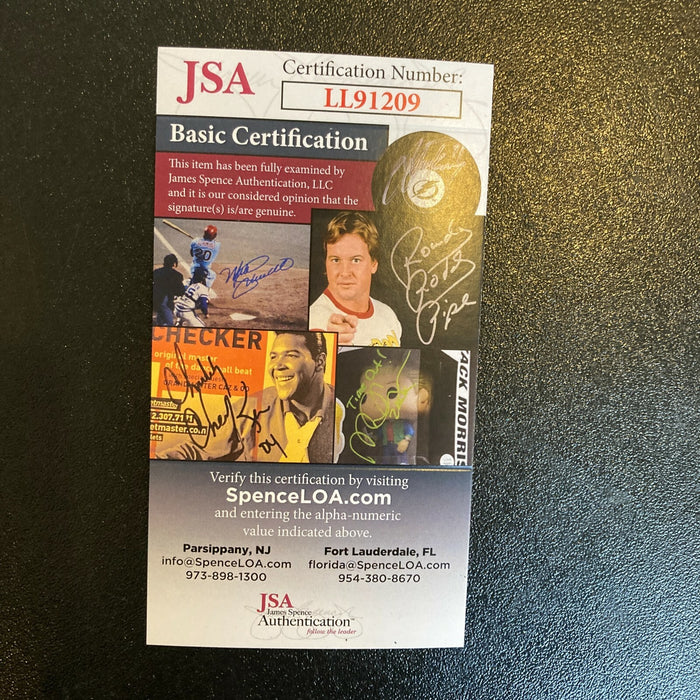 Joely Fisher Signed Vintage Toy Leather Jacket Keychain JSA COA