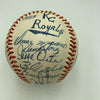1985 Kansas City Royals World Series Champs Team Signed Baseball With JSA COA